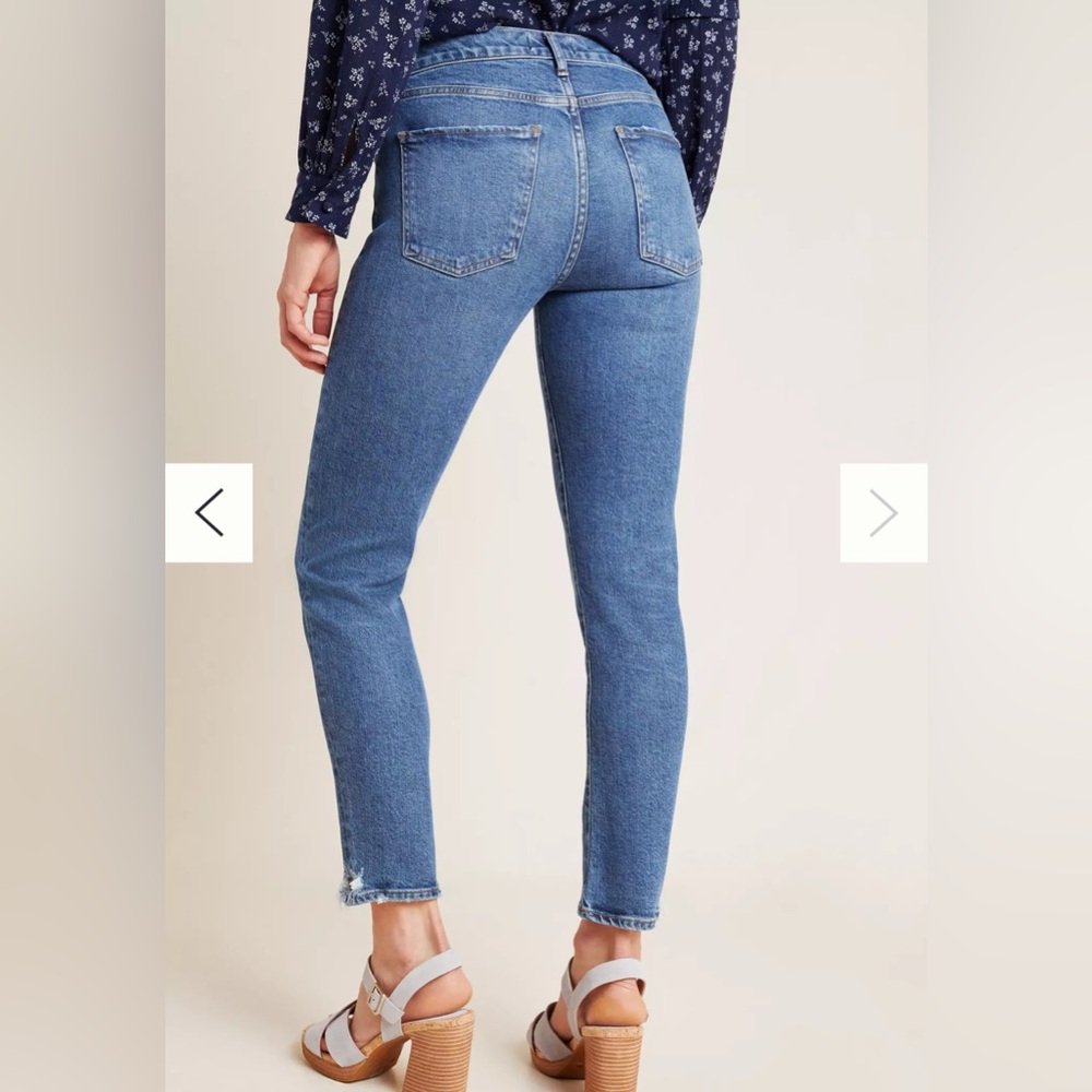 AGOLDE Toni High-Rise Slim Straight Jeans